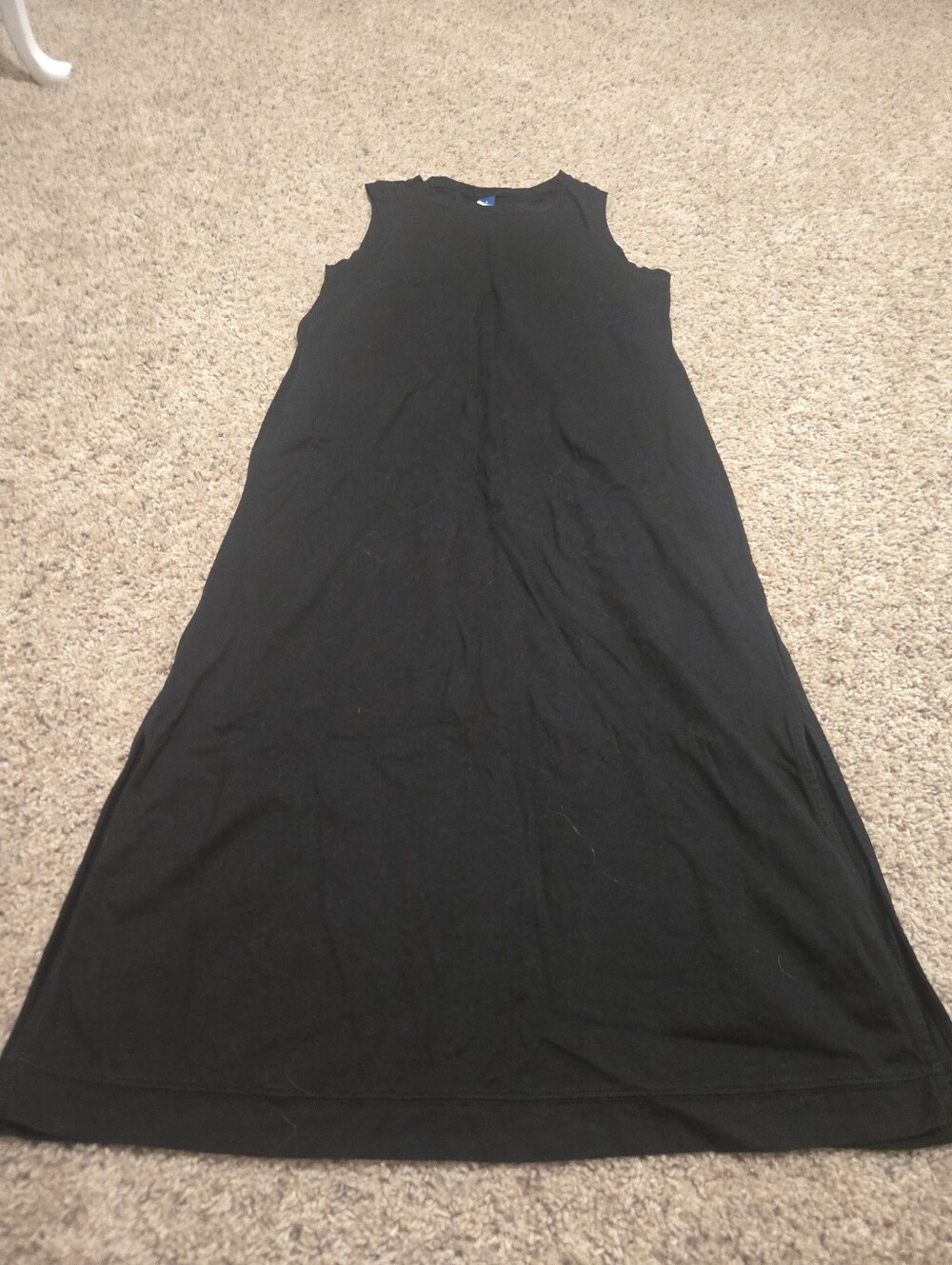 Old Navy Sleeveless Black A-Line Dress